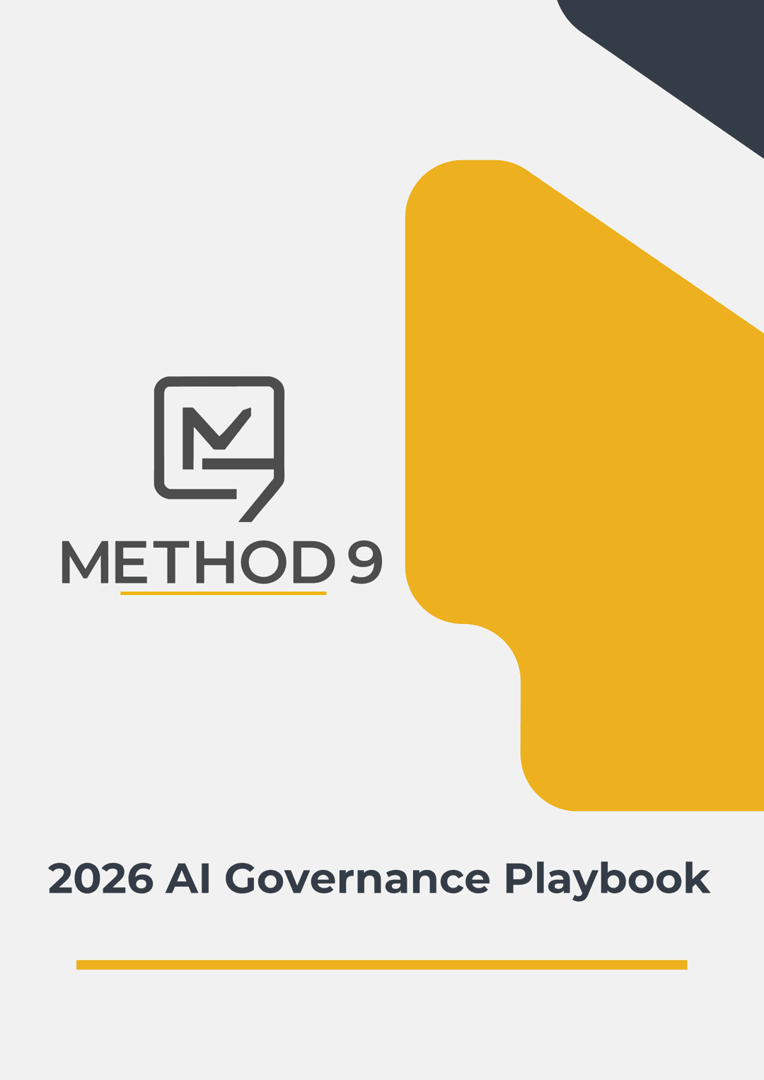 2026 AI Governance Playbook